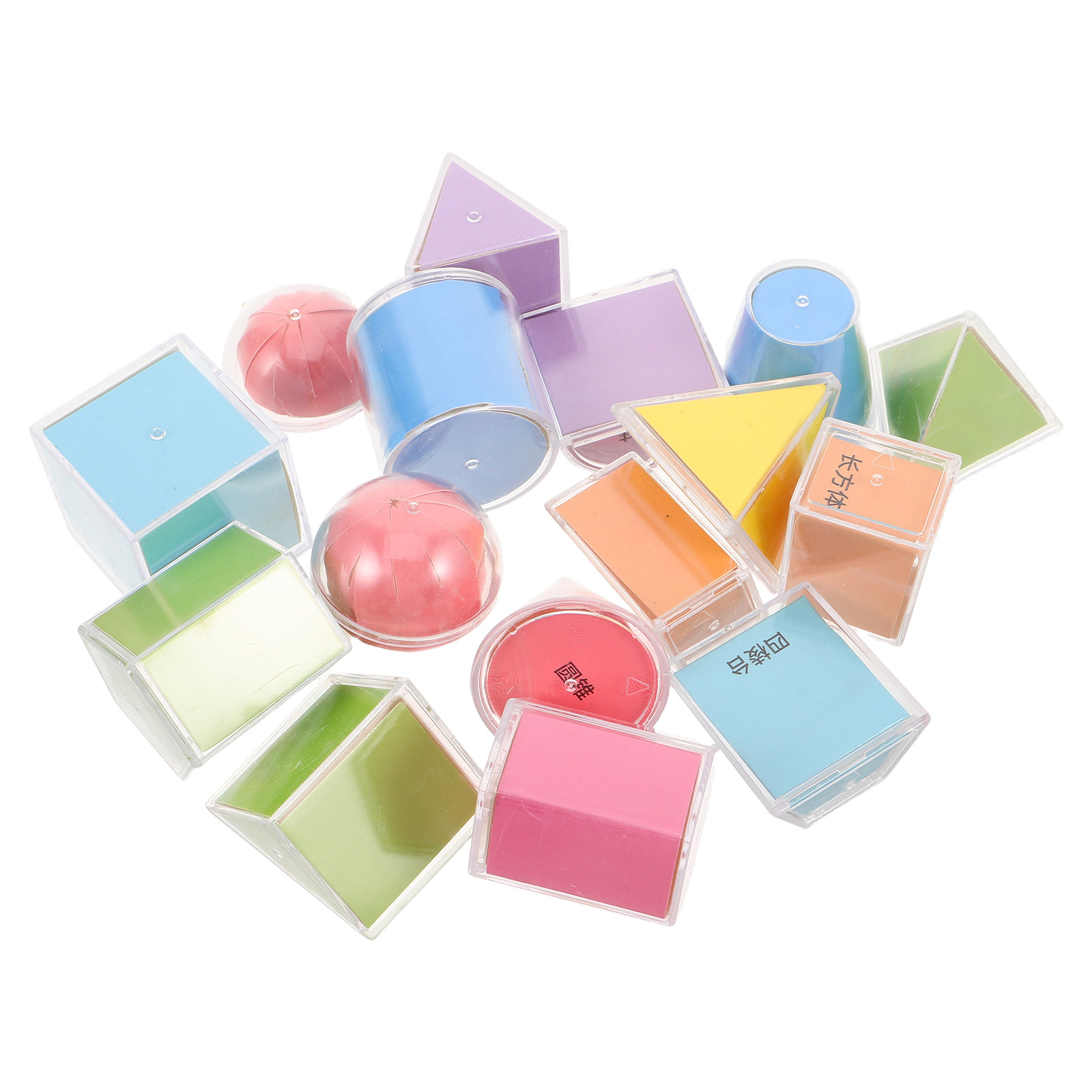 Math Manipulative Set - 16 قطعة من أدوات تعليم الرياضيات،