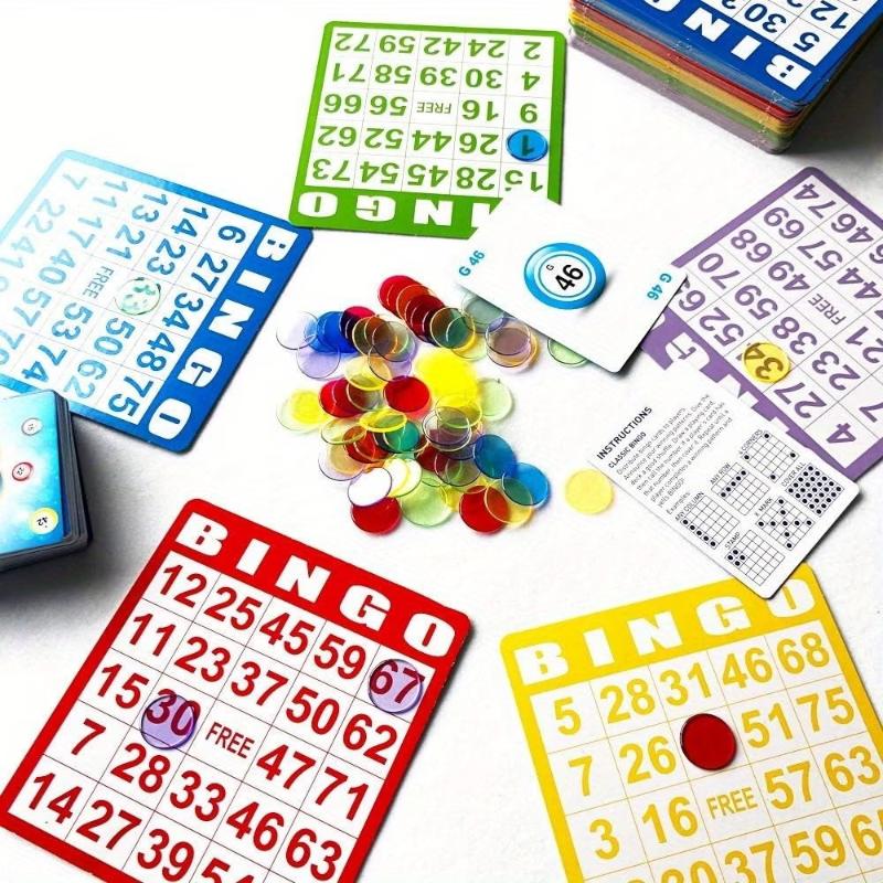 Kids Education Group - 50/100 قطعة جديدة من بطاقات البينغو