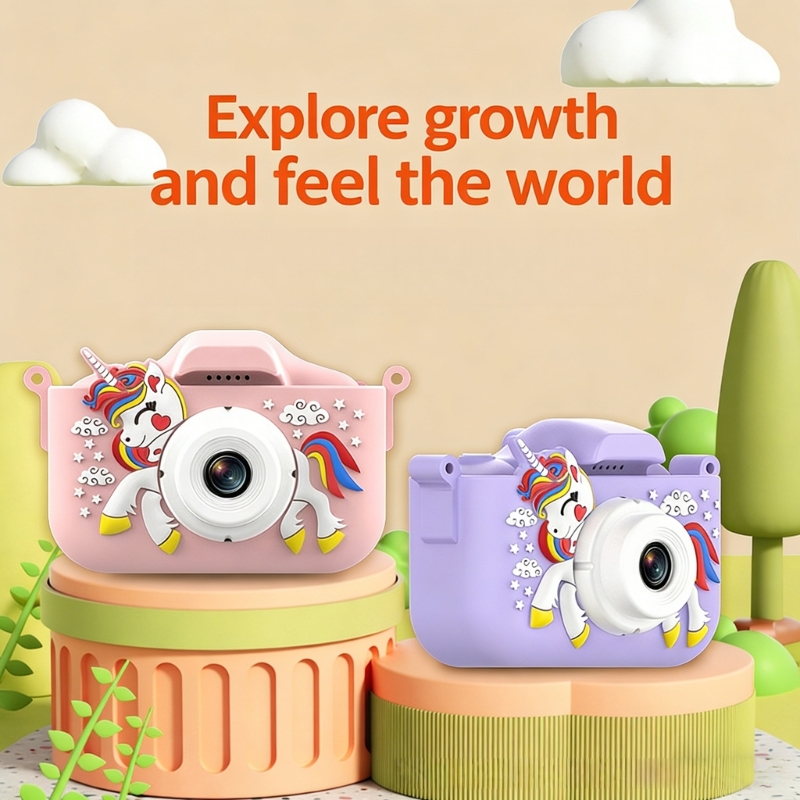 Kids Early Education Photos - لعبة كاميرا للأطفال قابلة للشحن مع
