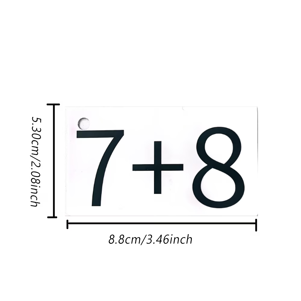 132 قطعة من بطاقات الفلاش للجم - مراجعة Math Manipulative Set وسعره