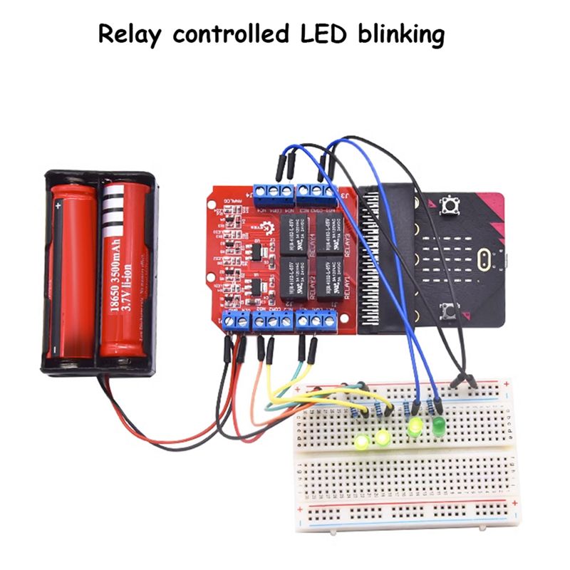 وحدة ترحيل SCLS Microbit رباعي - مراجعة Kids Education Channel وسعره