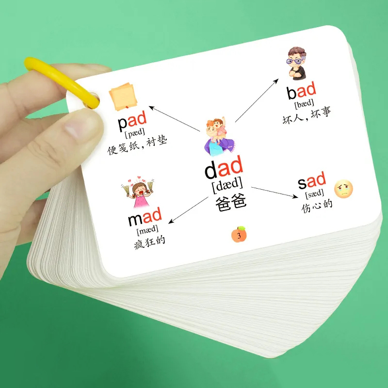 بطاقات الخرائط الذهنية بالرمز  - مراجعة Kids Education Card وسعره