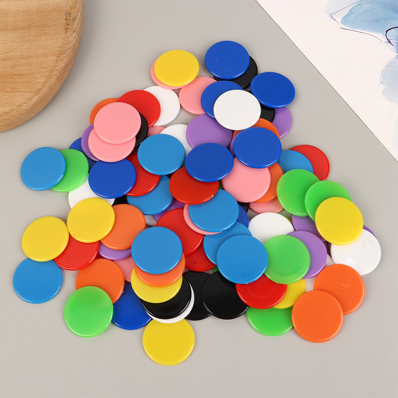 مجموعة من 100 قطعة رقائق عد 25 - مراجعة Math Manipulative Set وسعره