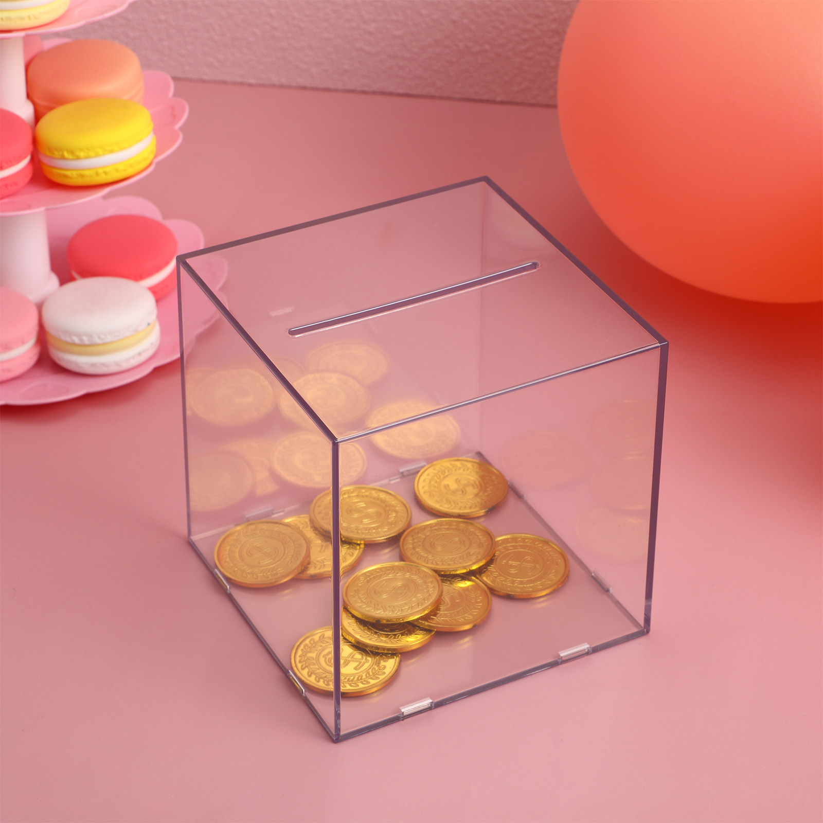 صندوق توفير شفاف من الأكريليك  - مراجعة Kids Education Savings وسعره
