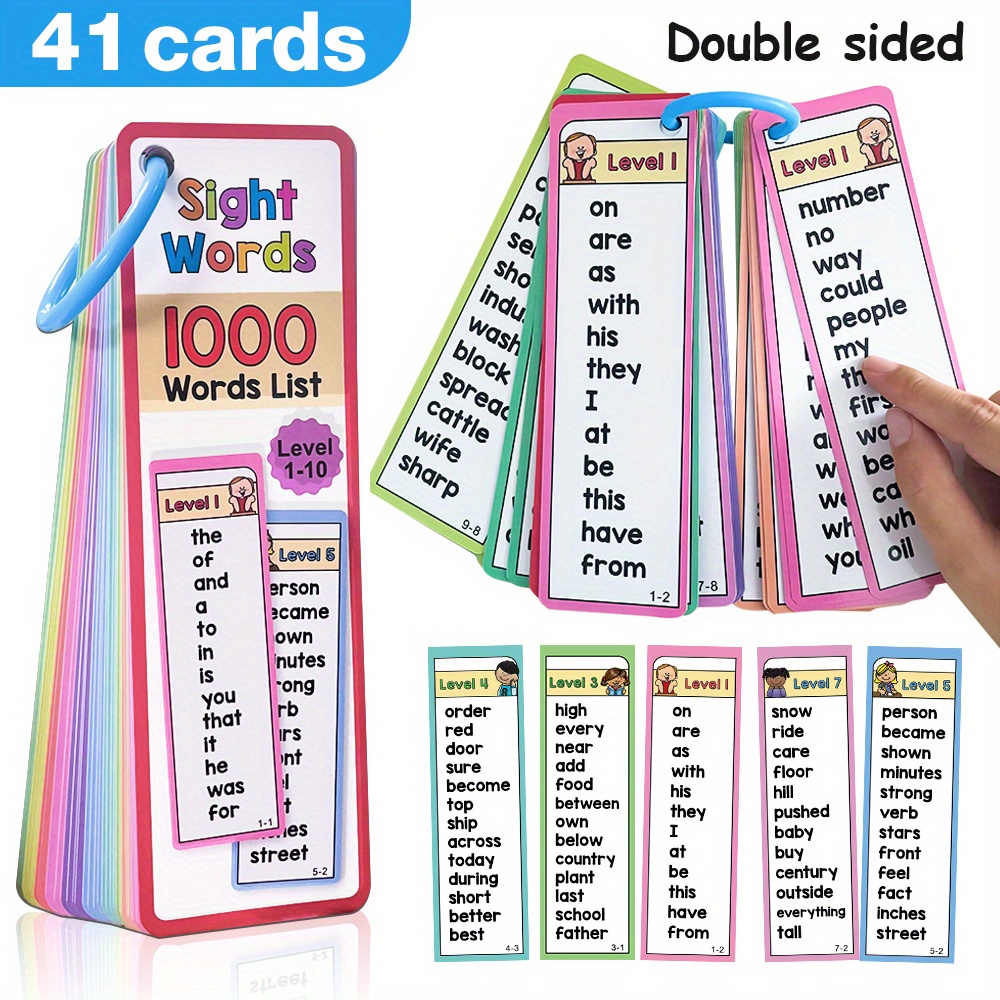 1000 كلمة رؤية بطاقات فلاش للأ - مراجعة Kids Education Activities وسعره