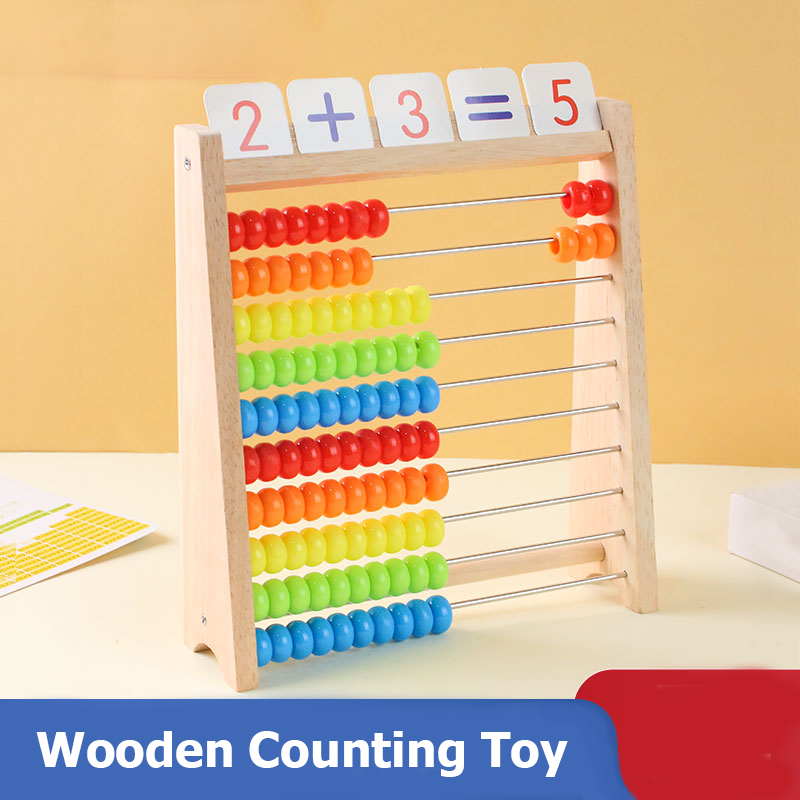 لعبة العد الخشبية المعداد مونت - مراجعة Math Manipulative Set وسعره