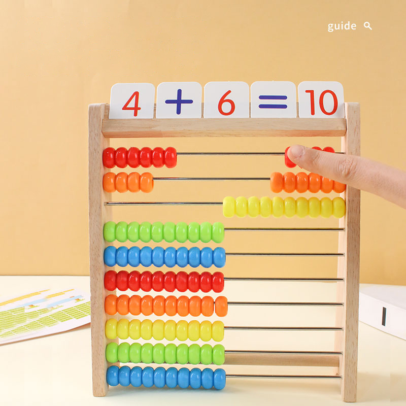 لعبة العد الخشبية المعداد مونت - مراجعة Math Manipulative Set وسعره